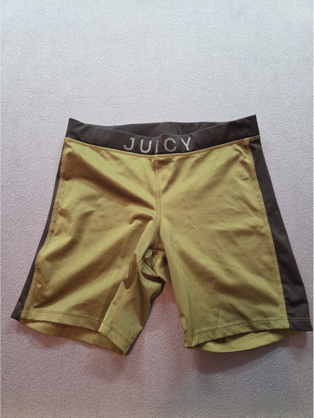 women's green athletic shorts by Juicy Couture Sport size S